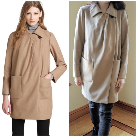 J. Crew Jackets & Blazers - J. CREW Nello Gori Capella Coat Cashmere Wool